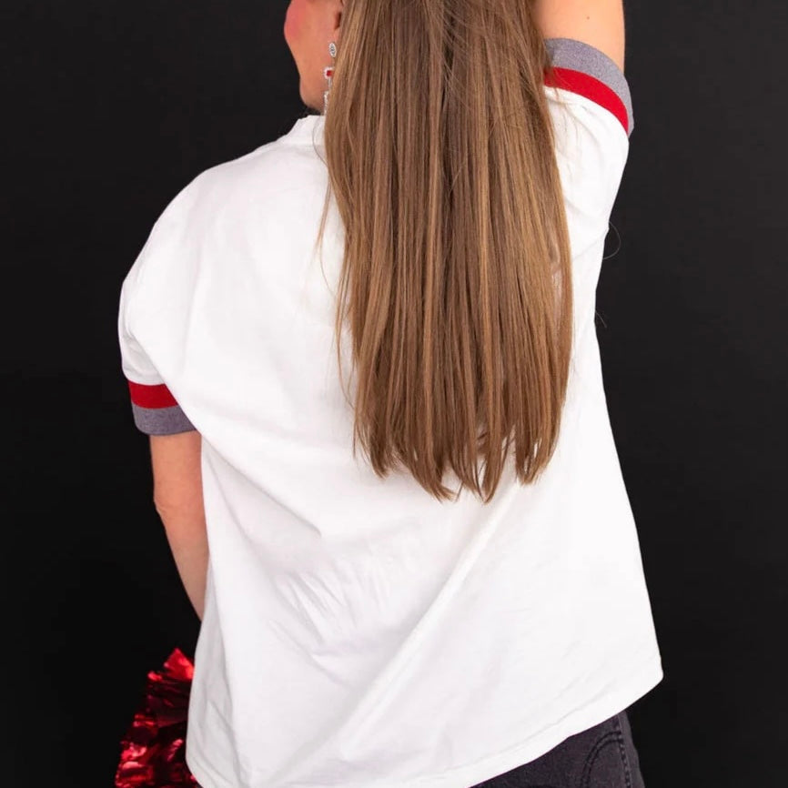 ohio state brutus sparkle tee