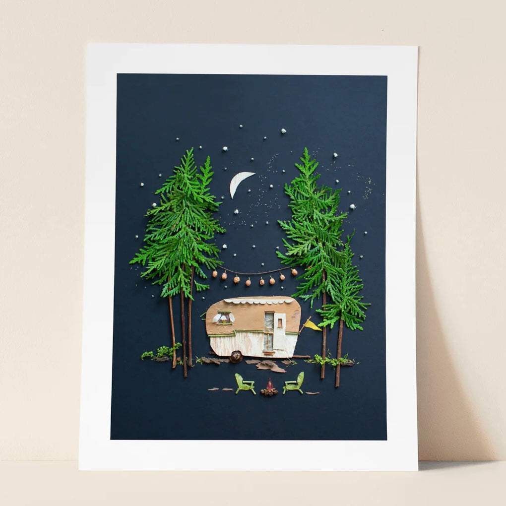 happy camper print