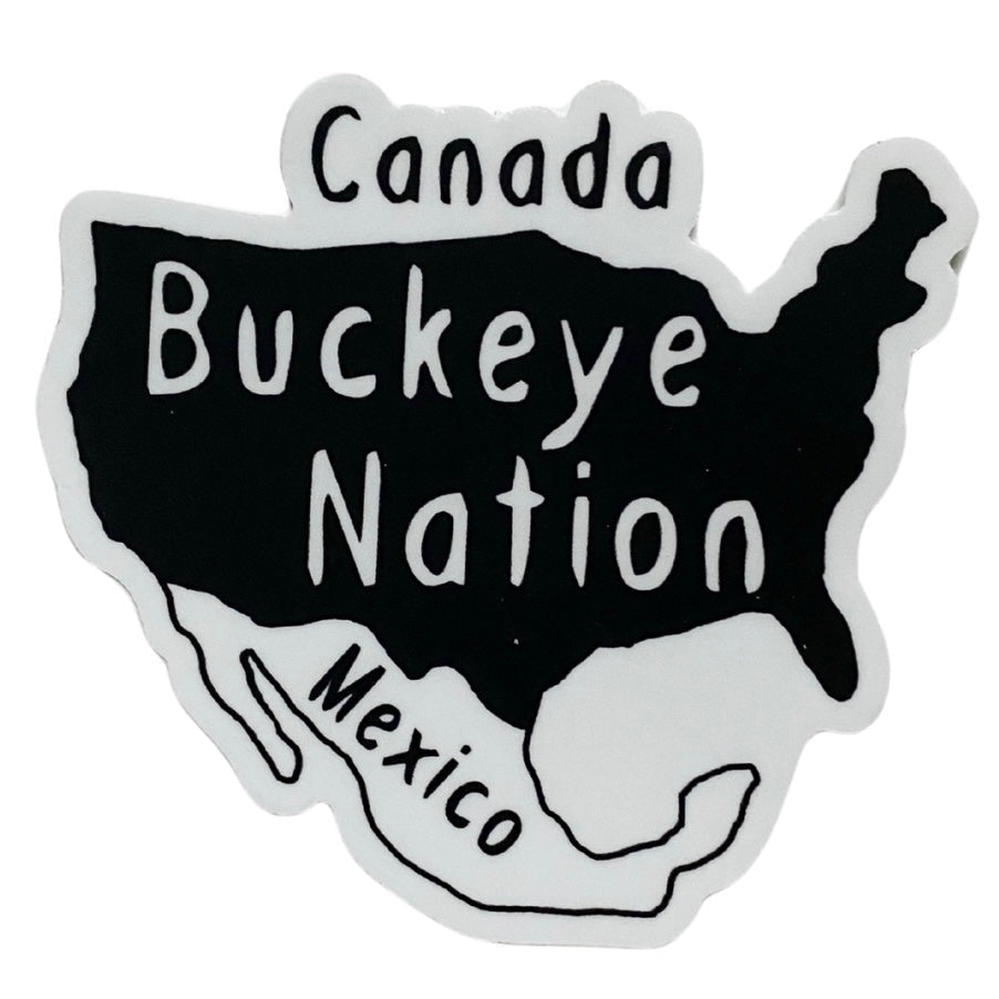 buckeye nation sticker
