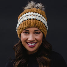 Load image into Gallery viewer, golden hour pom hat
