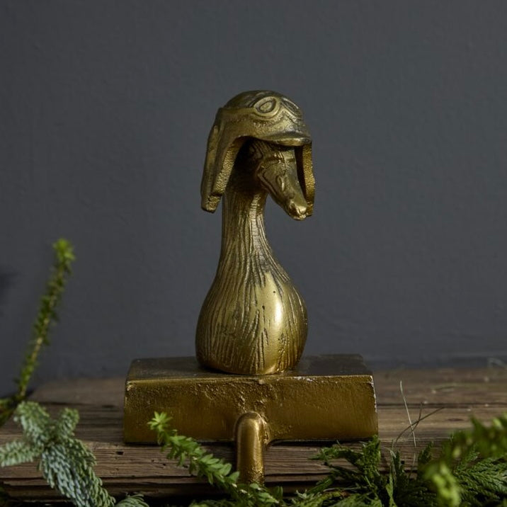 charlie the duck stocking holder