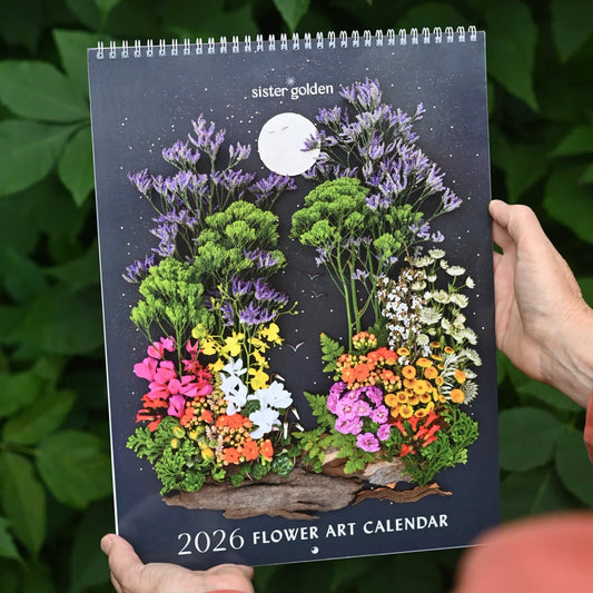 2026 floral art calendar