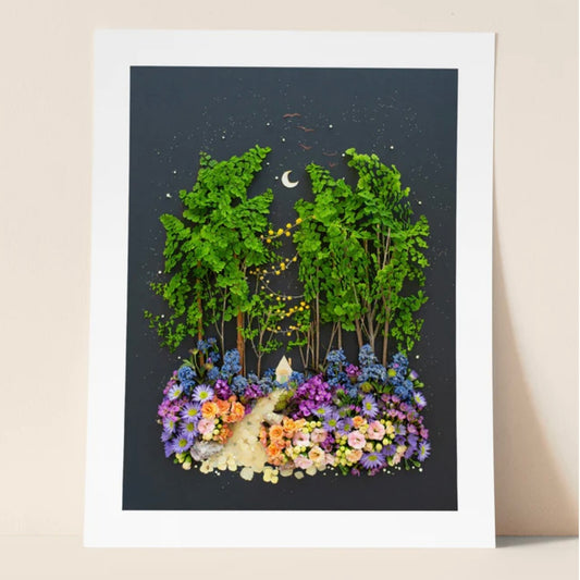 afterglow floral print