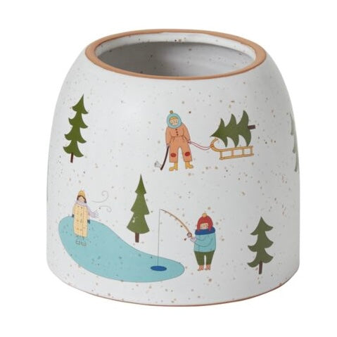 7" villagers planter