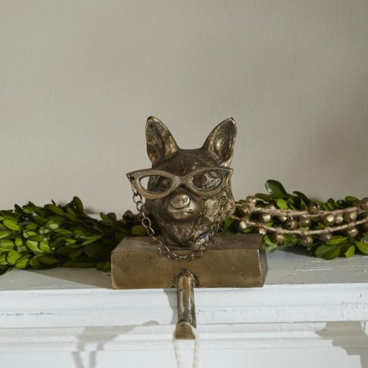 eloise the fox stocking holder