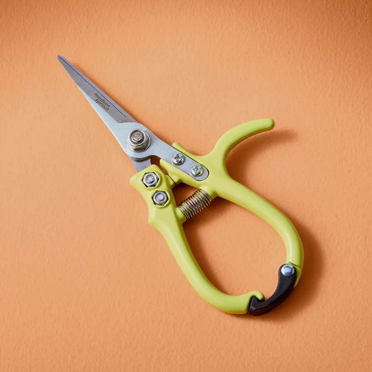 chartreuse houseplant shears