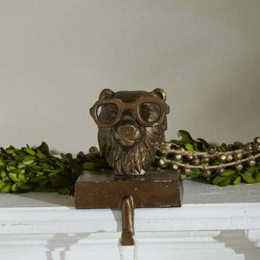 beatrice the bear stocking holder