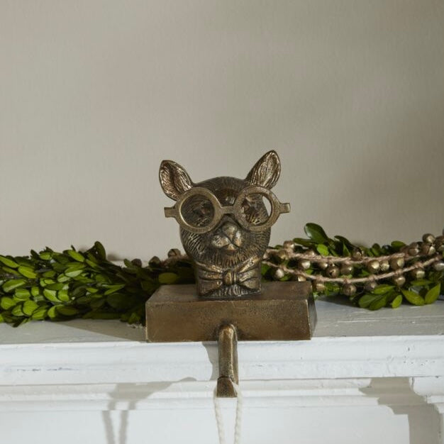 louie the mouse stocking holder