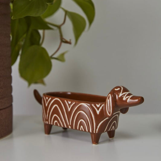 4" puppy love planter