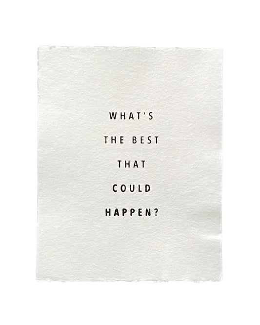 what's the best handmade paper print