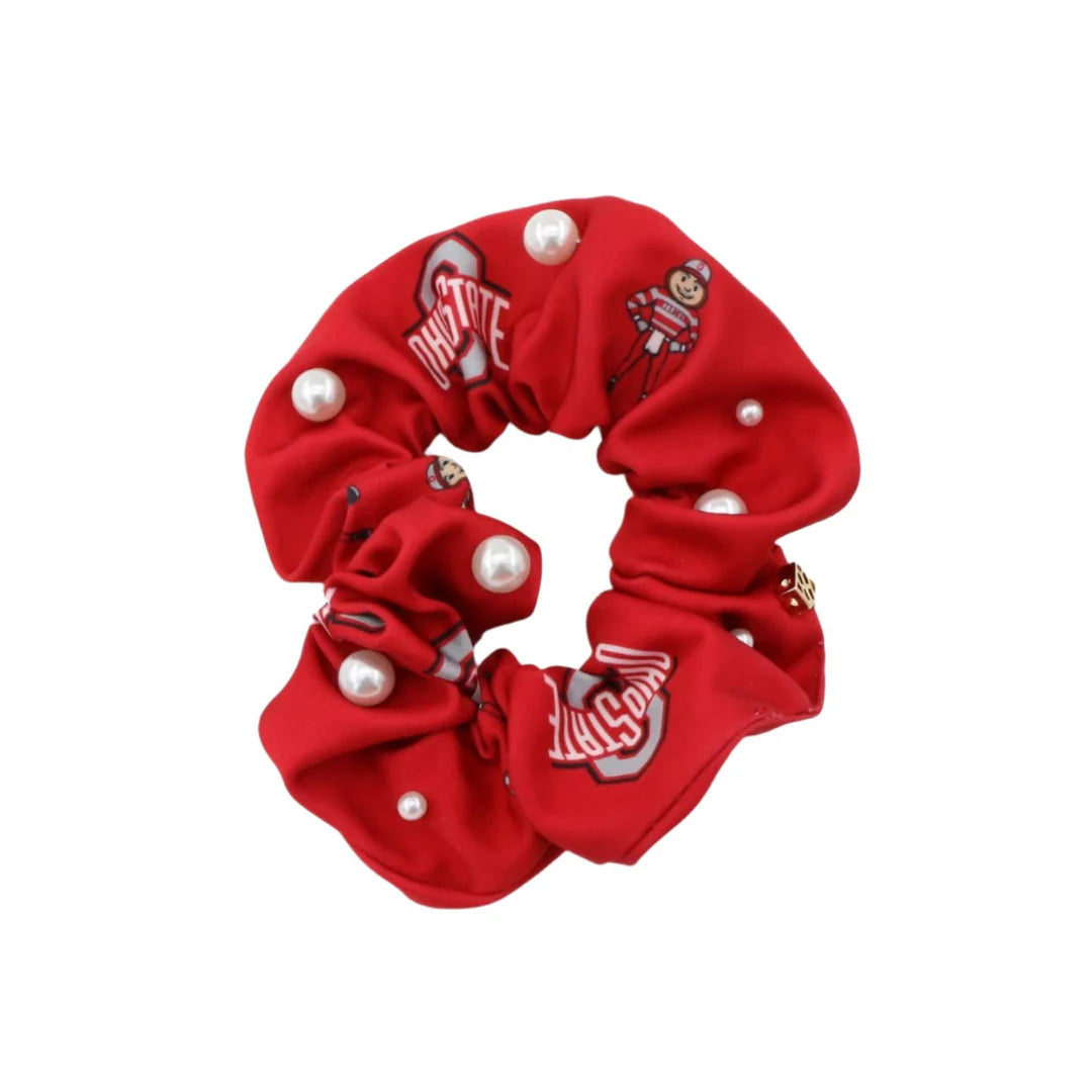 ohio state scrunchies