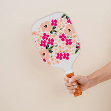 Load image into Gallery viewer, lively flora pink pickleball paddle
