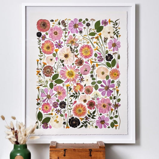 pressed floral art workshop 2:00pm on 1/17/26