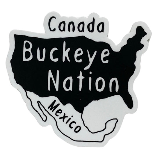 buckeye nation sticker