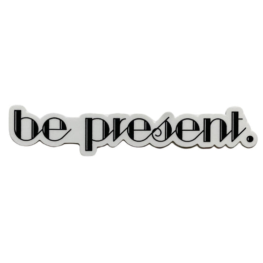 be present sticker