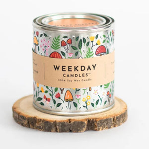 cottage therapy paint tin candle