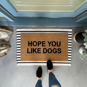 dogs doormat