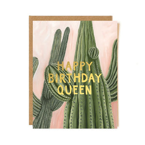 cactus birthday card