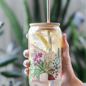 houseplants glass can